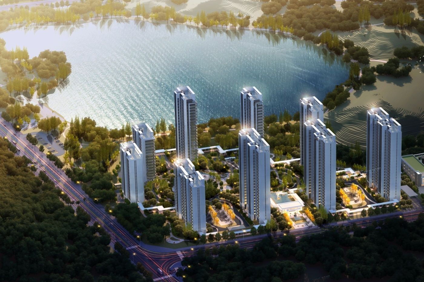 武汉城建光谷龙山湖
